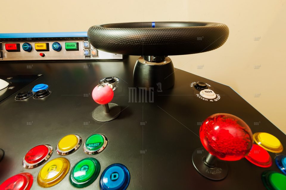 Mount T300 wheel to arcade cabinets, better gameplay on spinner racing ...